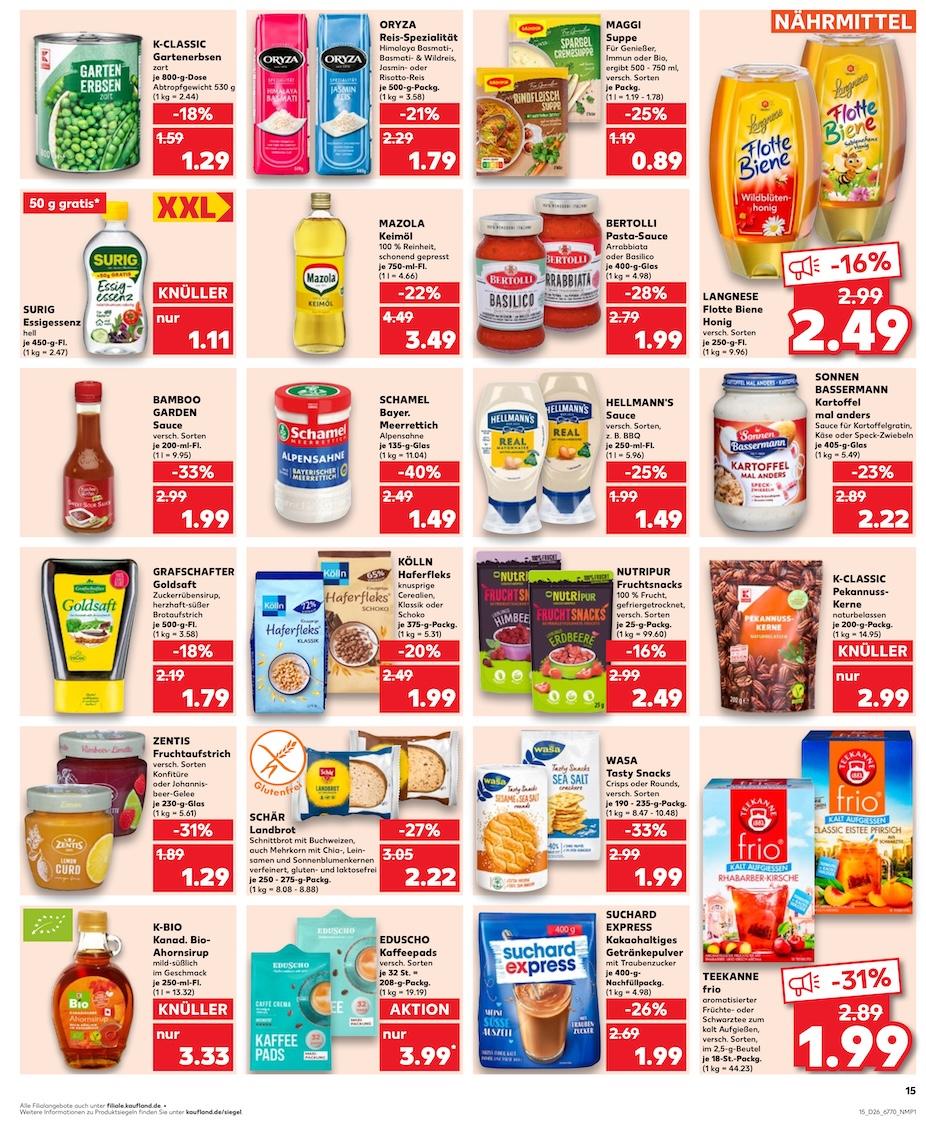 Kaufland Aktueller Prospekt ab Donnerstag Seite 15