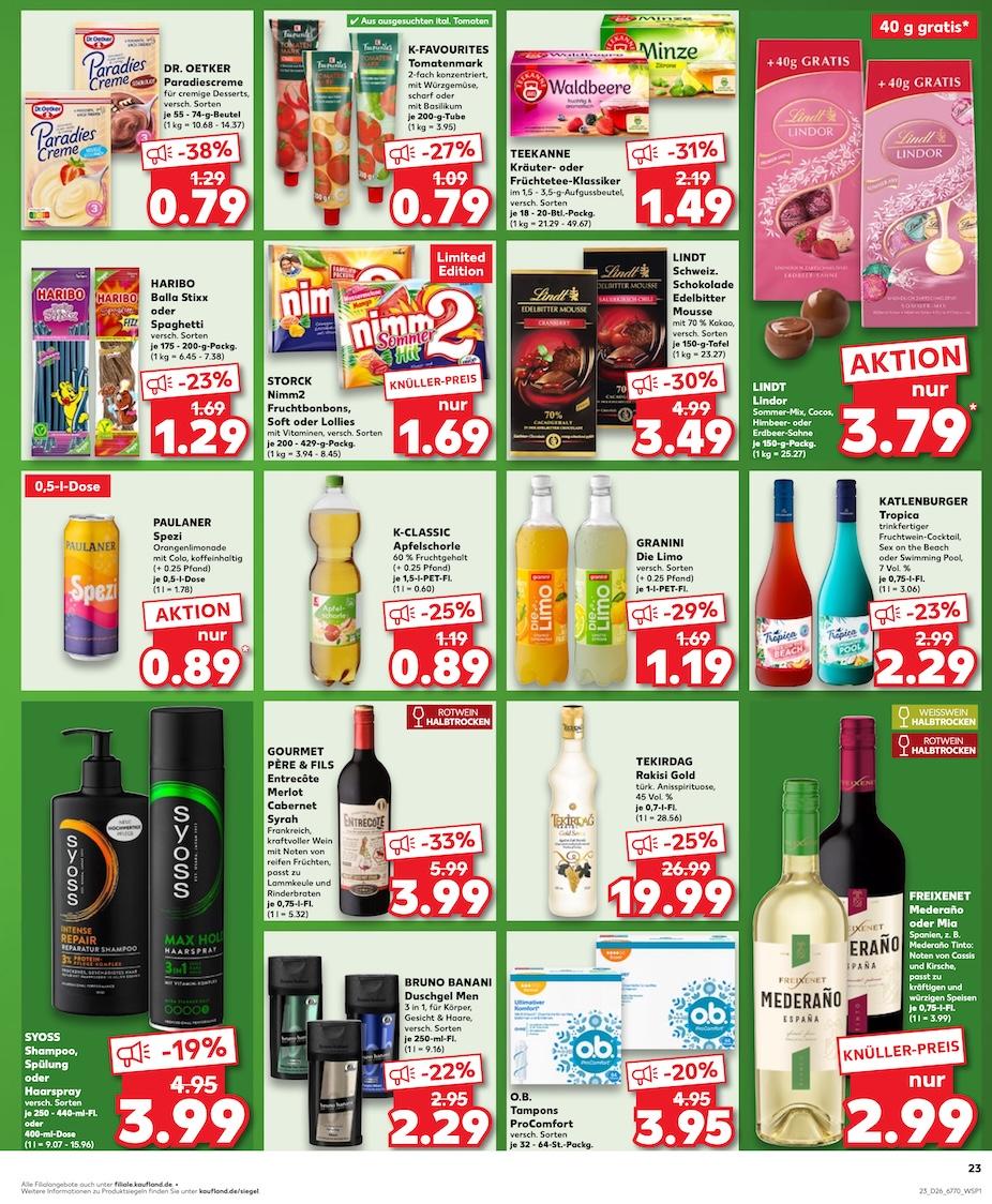 Kaufland Aktueller Prospekt ab Donnerstag Seite 23