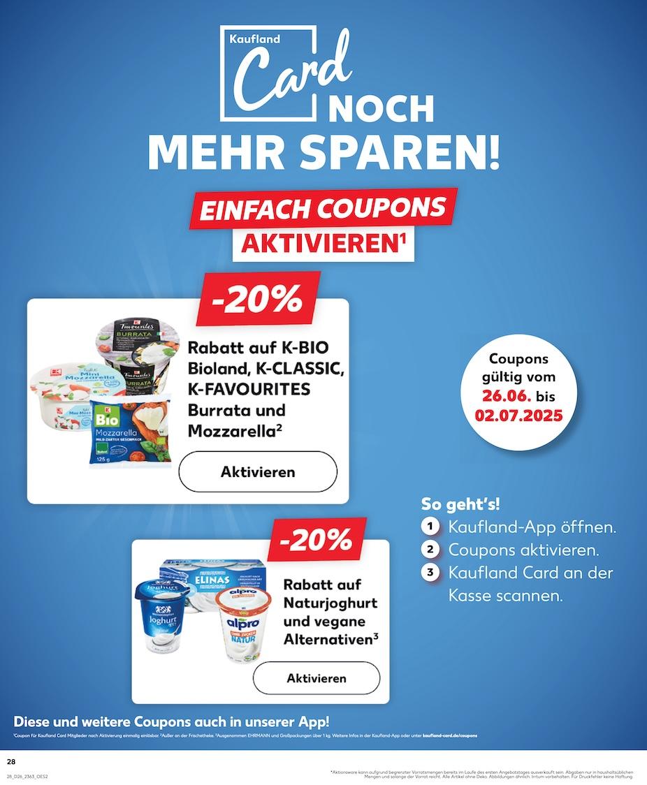 Kaufland Aktueller Prospekt ab Donnerstag Seite 28