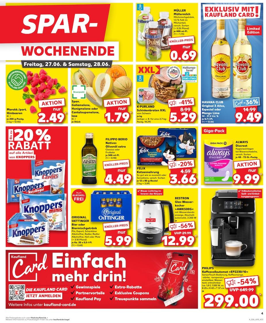 Kaufland Aktueller Prospekt ab Donnerstag Seite 4