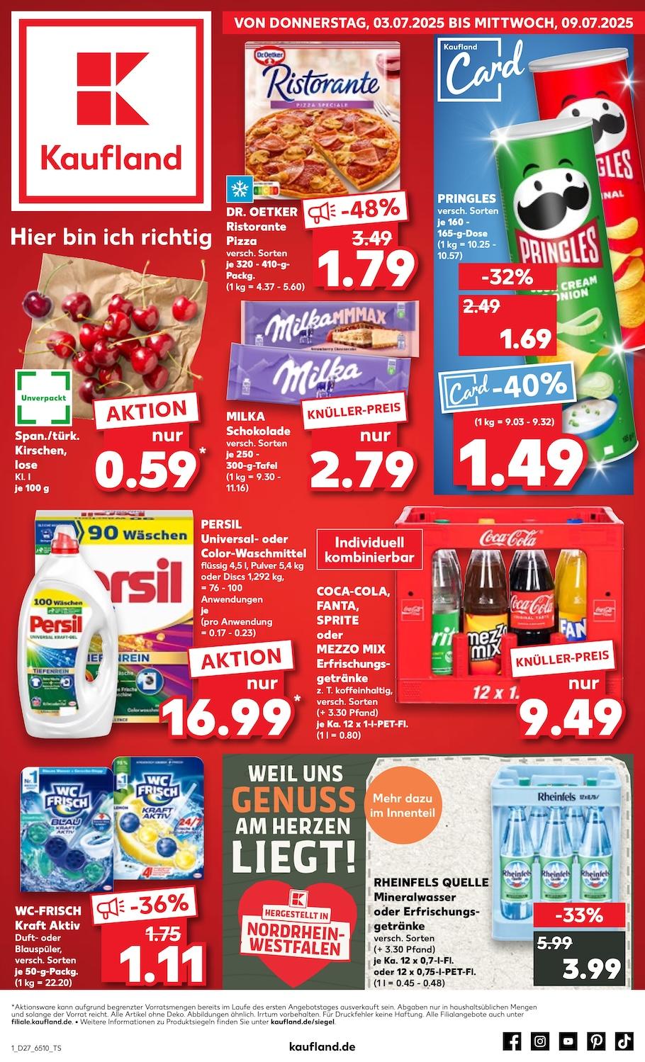 Kaufland Aktueller Prospekt ab Donnerstag Seite 1
