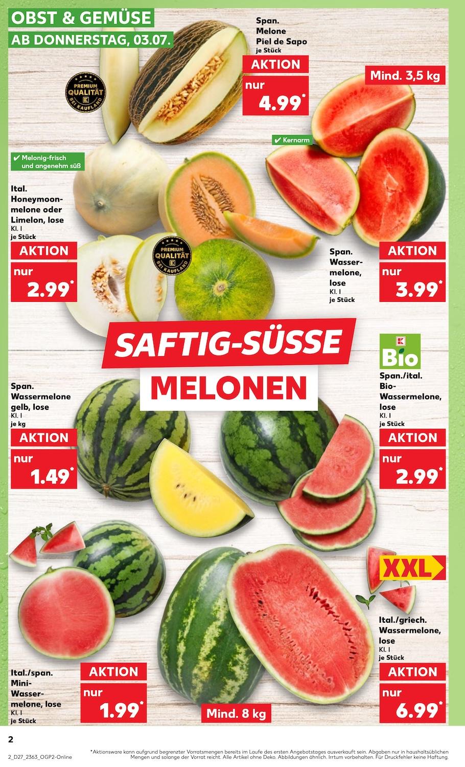 Kaufland Aktueller Prospekt ab Donnerstag Seite 2