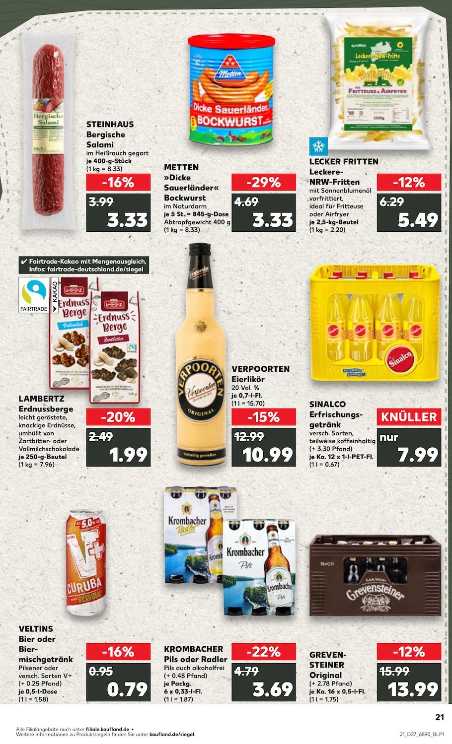 Kaufland Aktueller Prospekt ab Donnerstag Seite 21