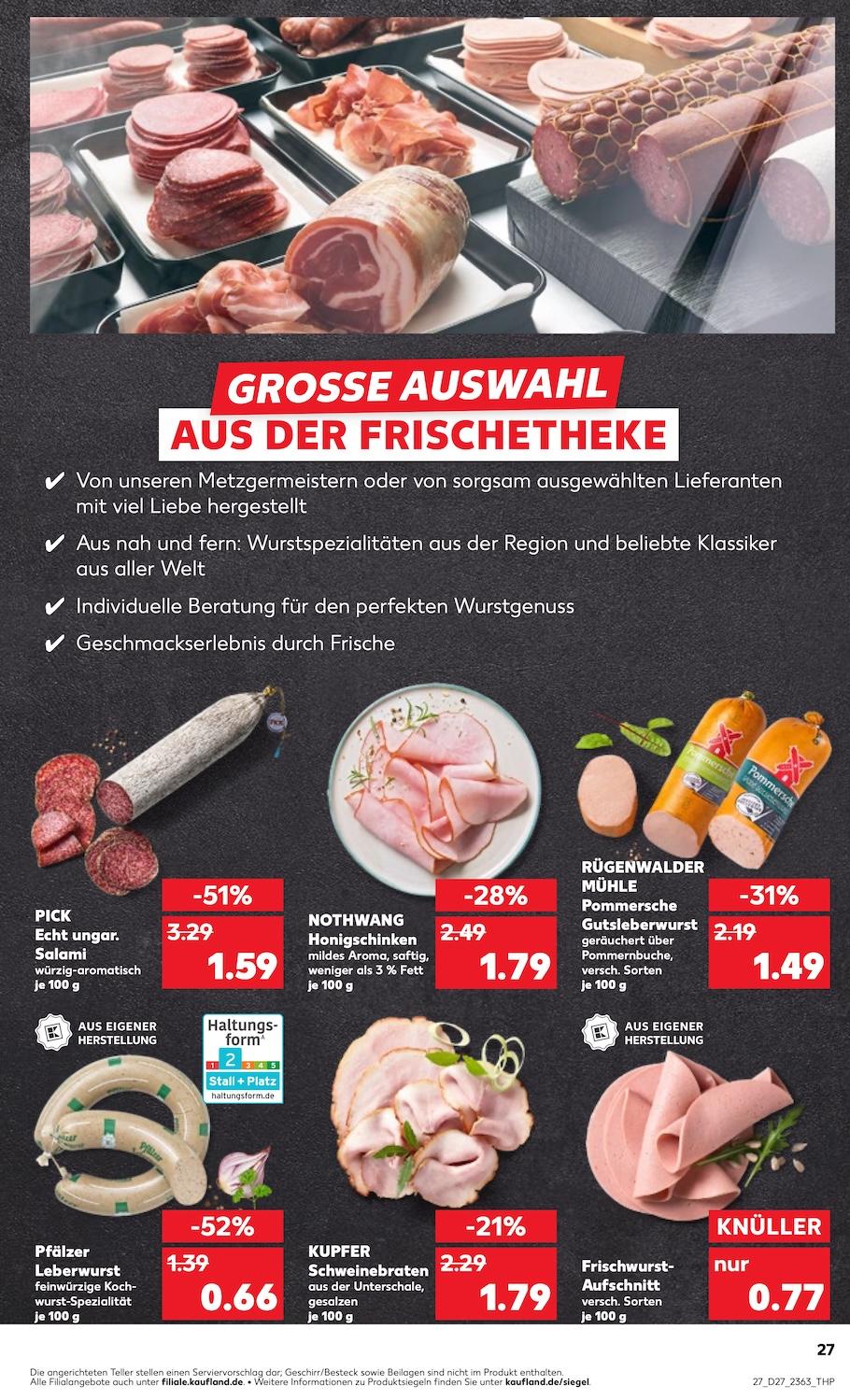 Kaufland Aktueller Prospekt ab Donnerstag Seite 27