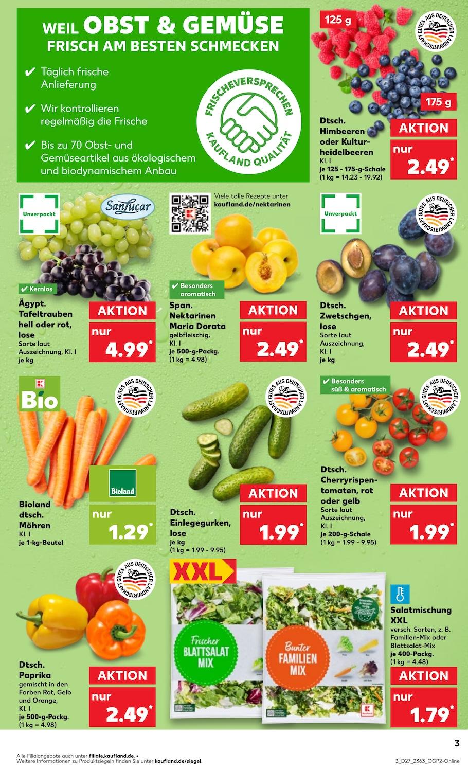 Kaufland Aktueller Prospekt ab Donnerstag Seite 3