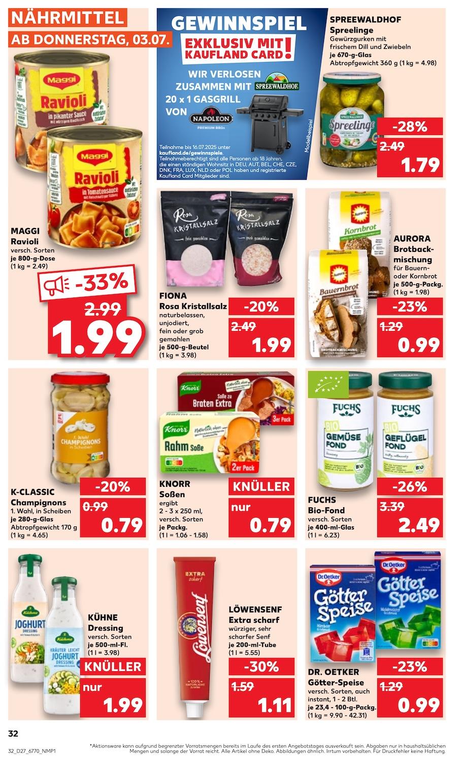 Kaufland Aktueller Prospekt ab Donnerstag Seite 32