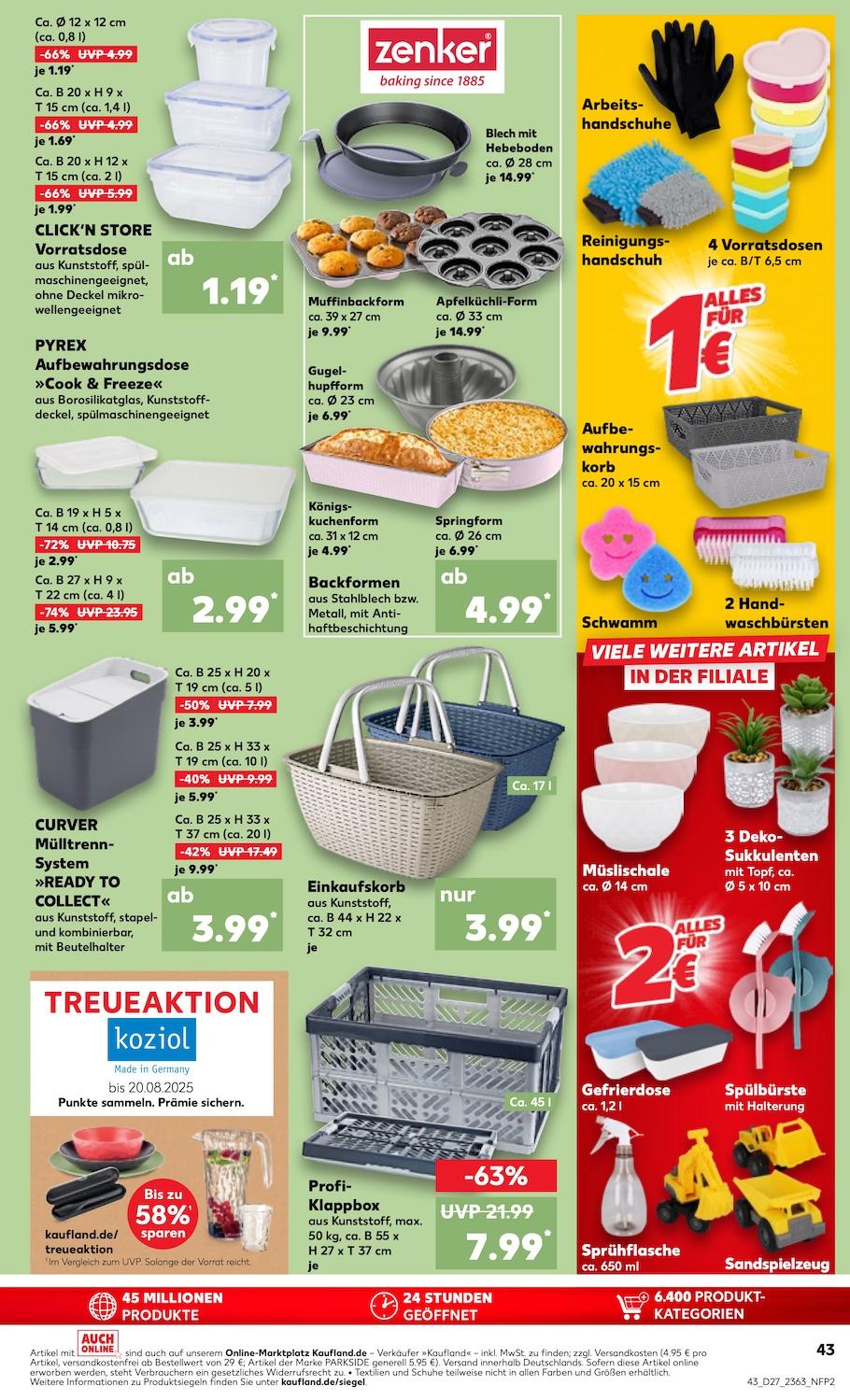 Kaufland Aktueller Prospekt ab Donnerstag Seite 43