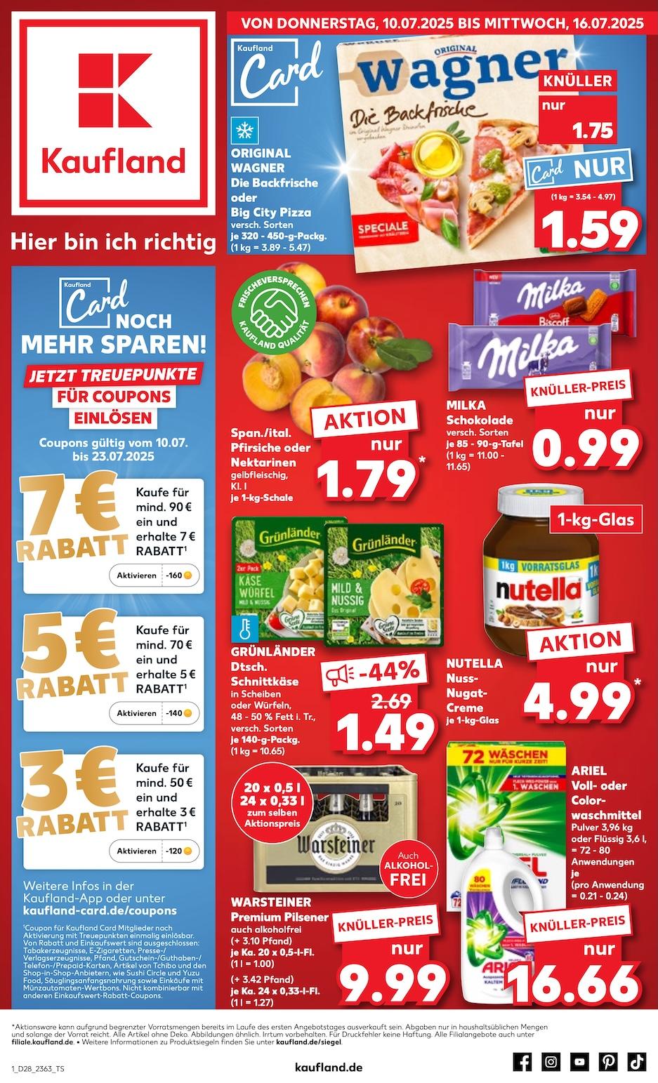 Kaufland Aktueller Prospekt ab Donnerstag Seite 1