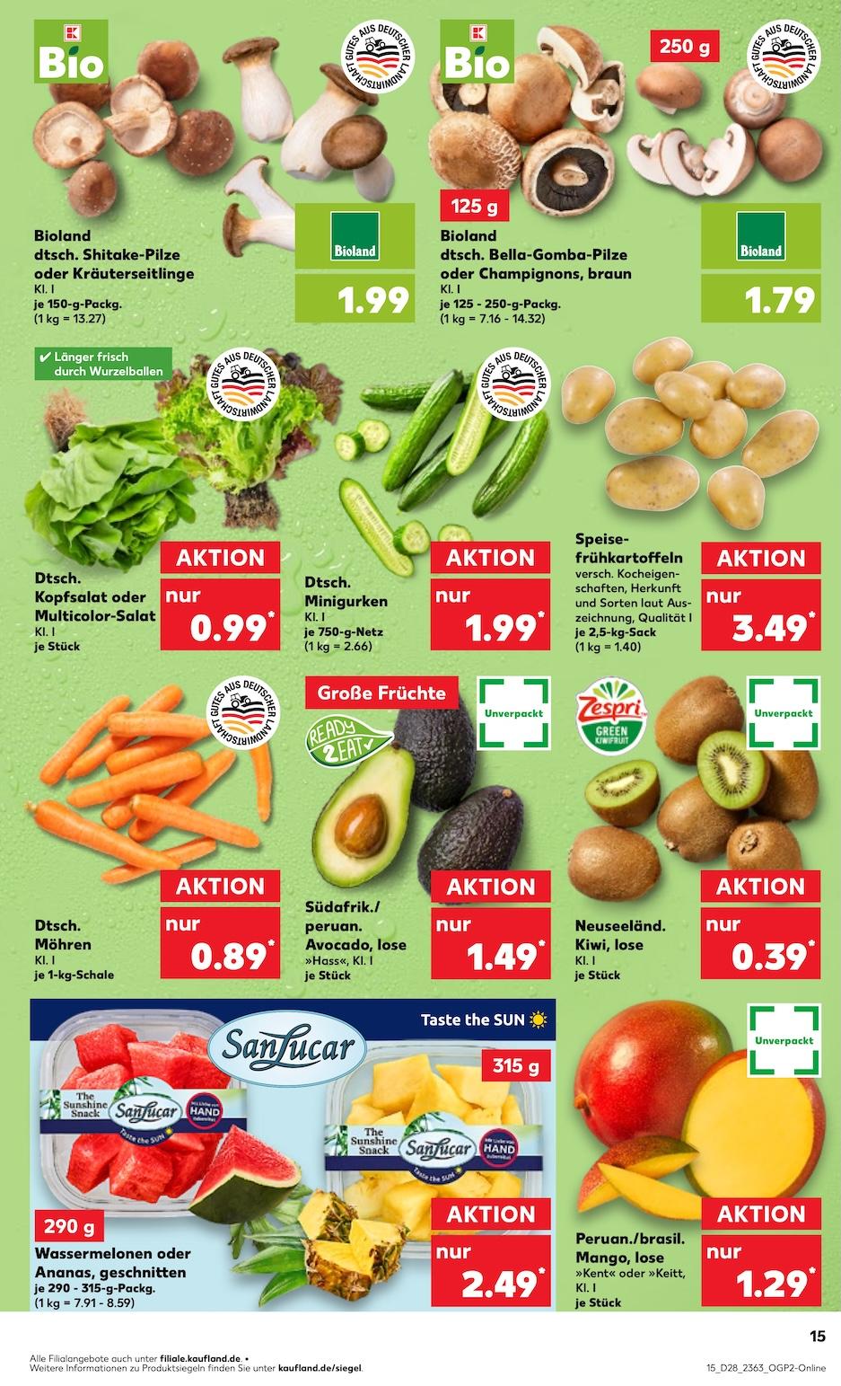 Kaufland Aktueller Prospekt ab Donnerstag Seite 15