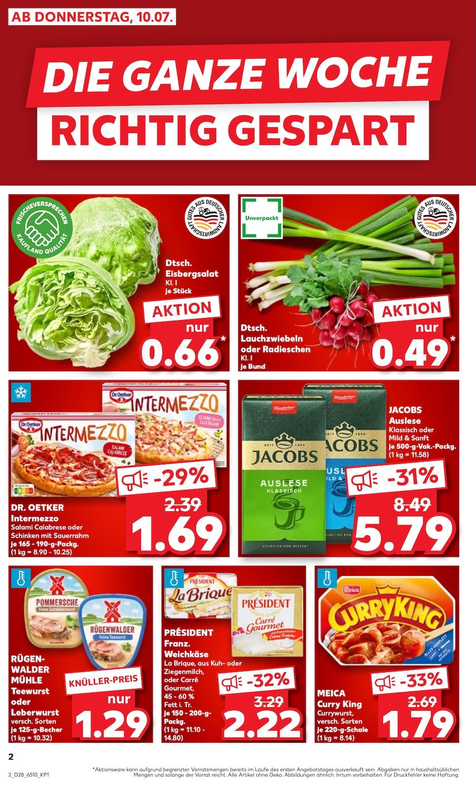 Kaufland Aktueller Prospekt ab Donnerstag Seite 2