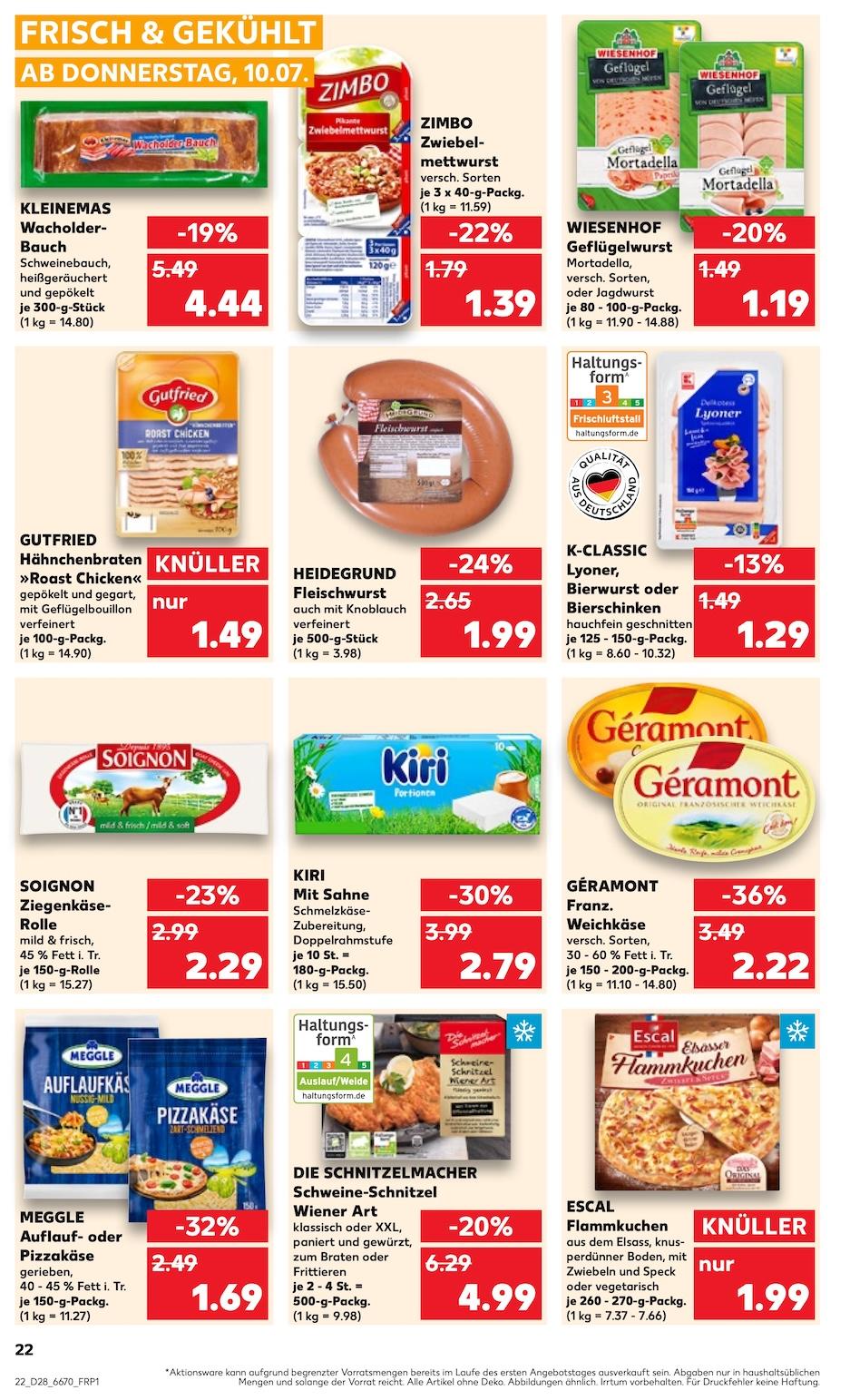 Kaufland Aktueller Prospekt ab Donnerstag Seite 22