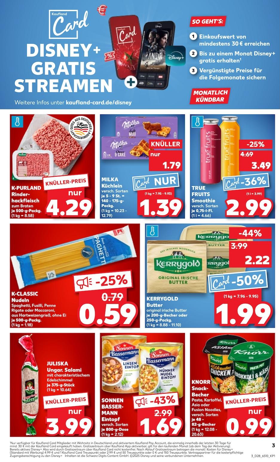 Kaufland Aktueller Prospekt ab Donnerstag Seite 3