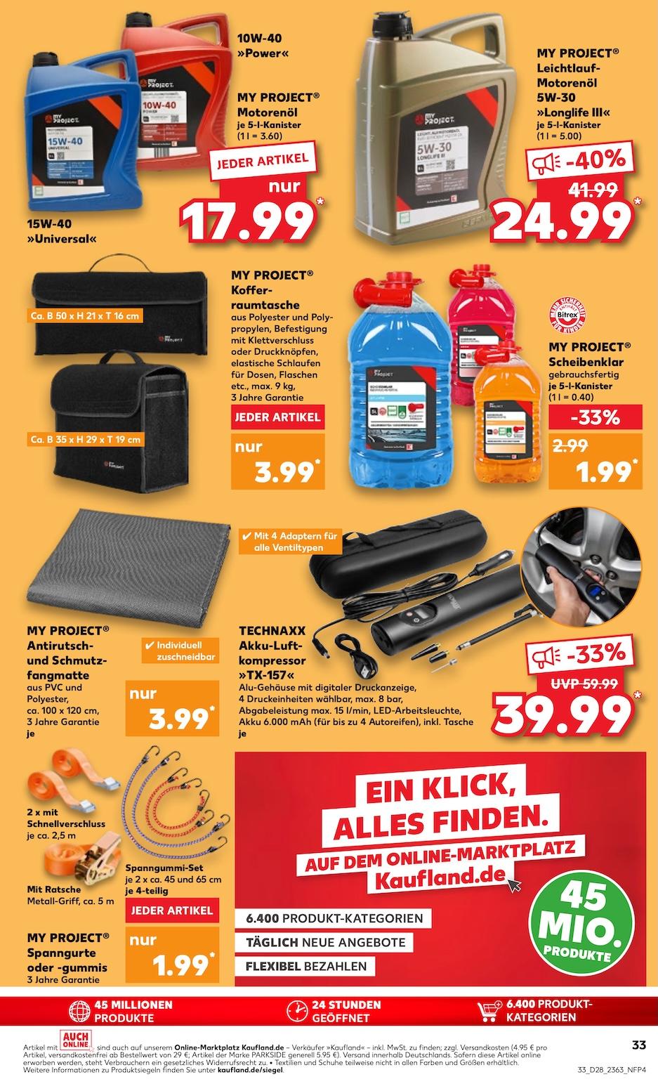 Kaufland Aktueller Prospekt ab Donnerstag Seite 33