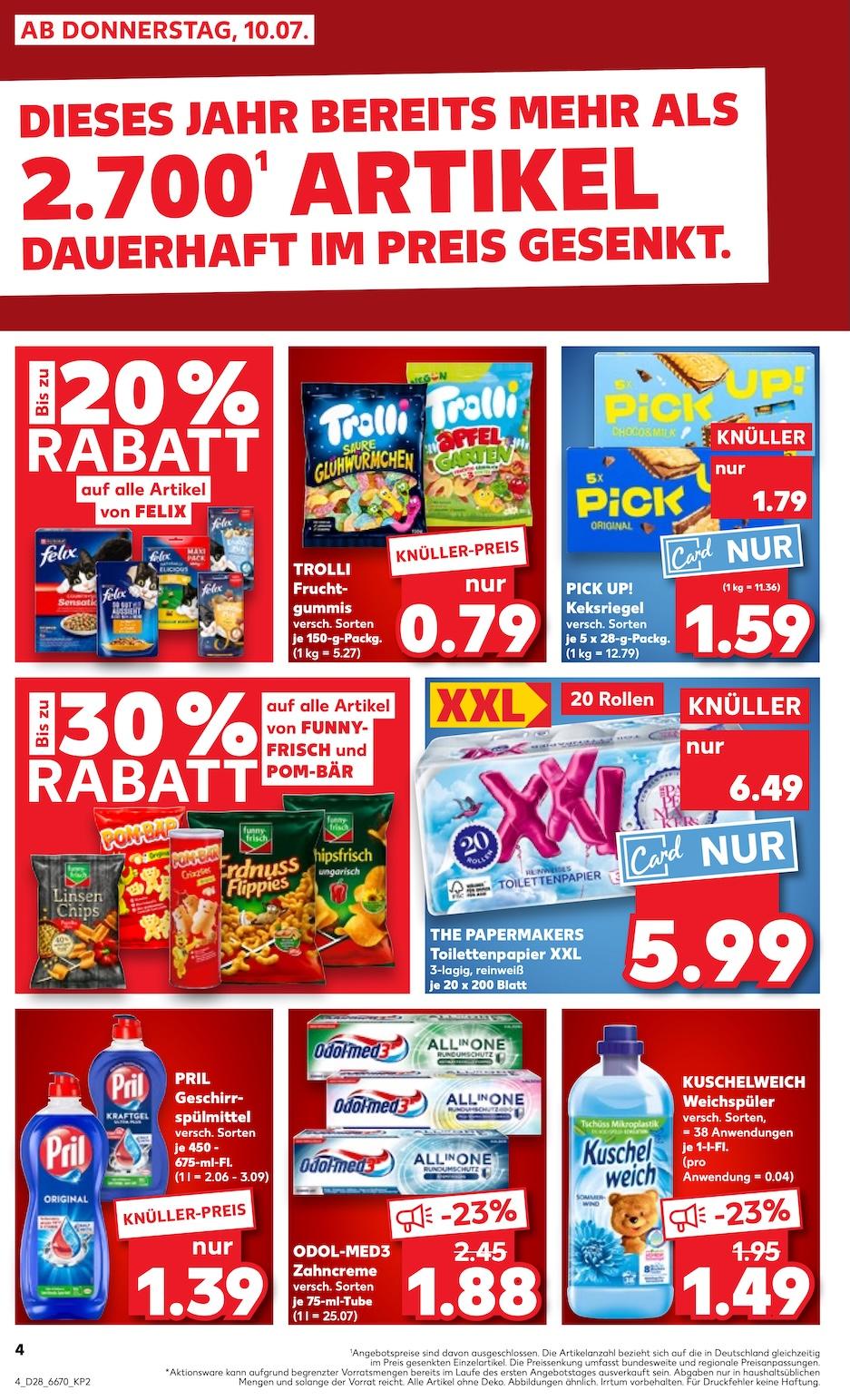 Kaufland Aktueller Prospekt ab Donnerstag Seite 4