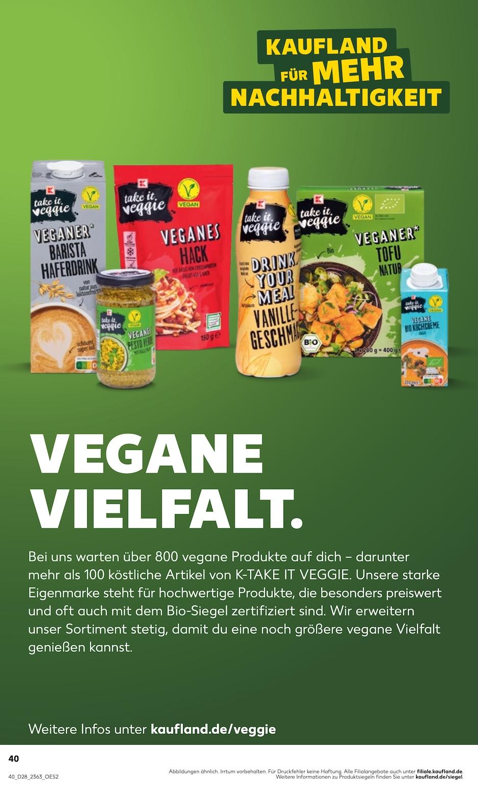 Kaufland Aktueller Prospekt ab Donnerstag Seite 40