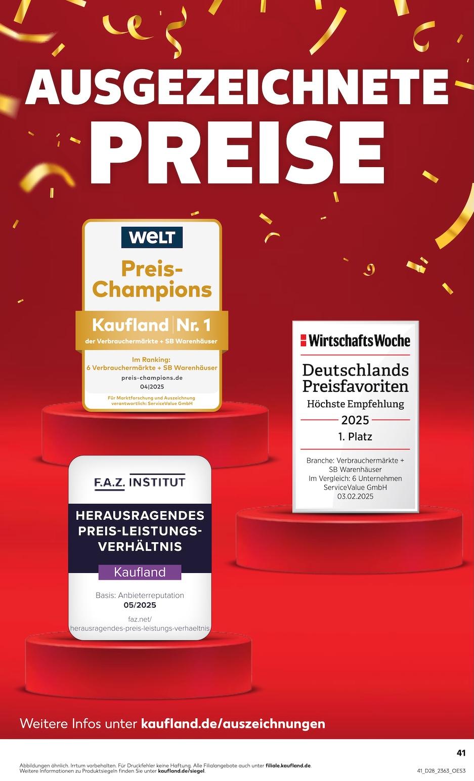 Kaufland Aktueller Prospekt ab Donnerstag Seite 41