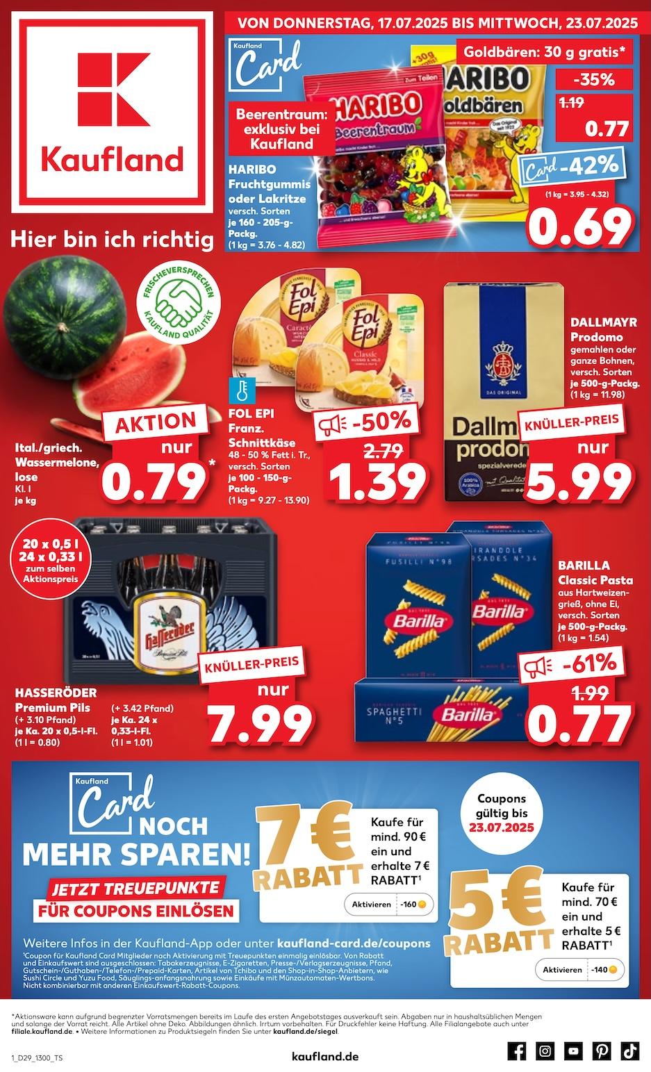 Kaufland Aktueller Prospekt ab Donnerstag Seite 1