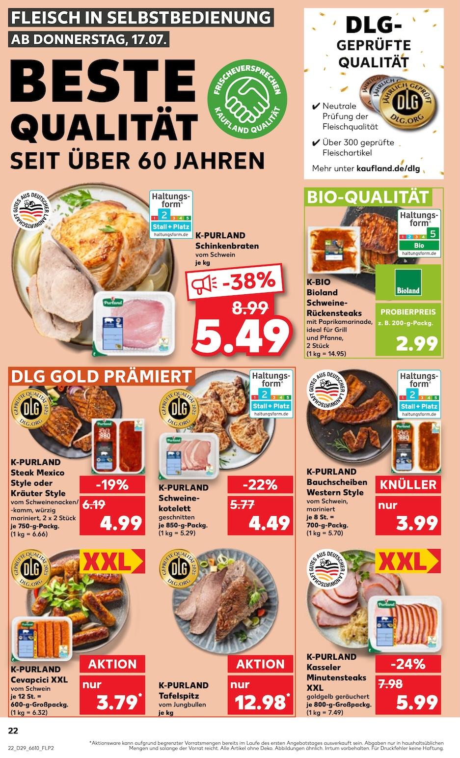 Kaufland Aktueller Prospekt ab Donnerstag Seite 22