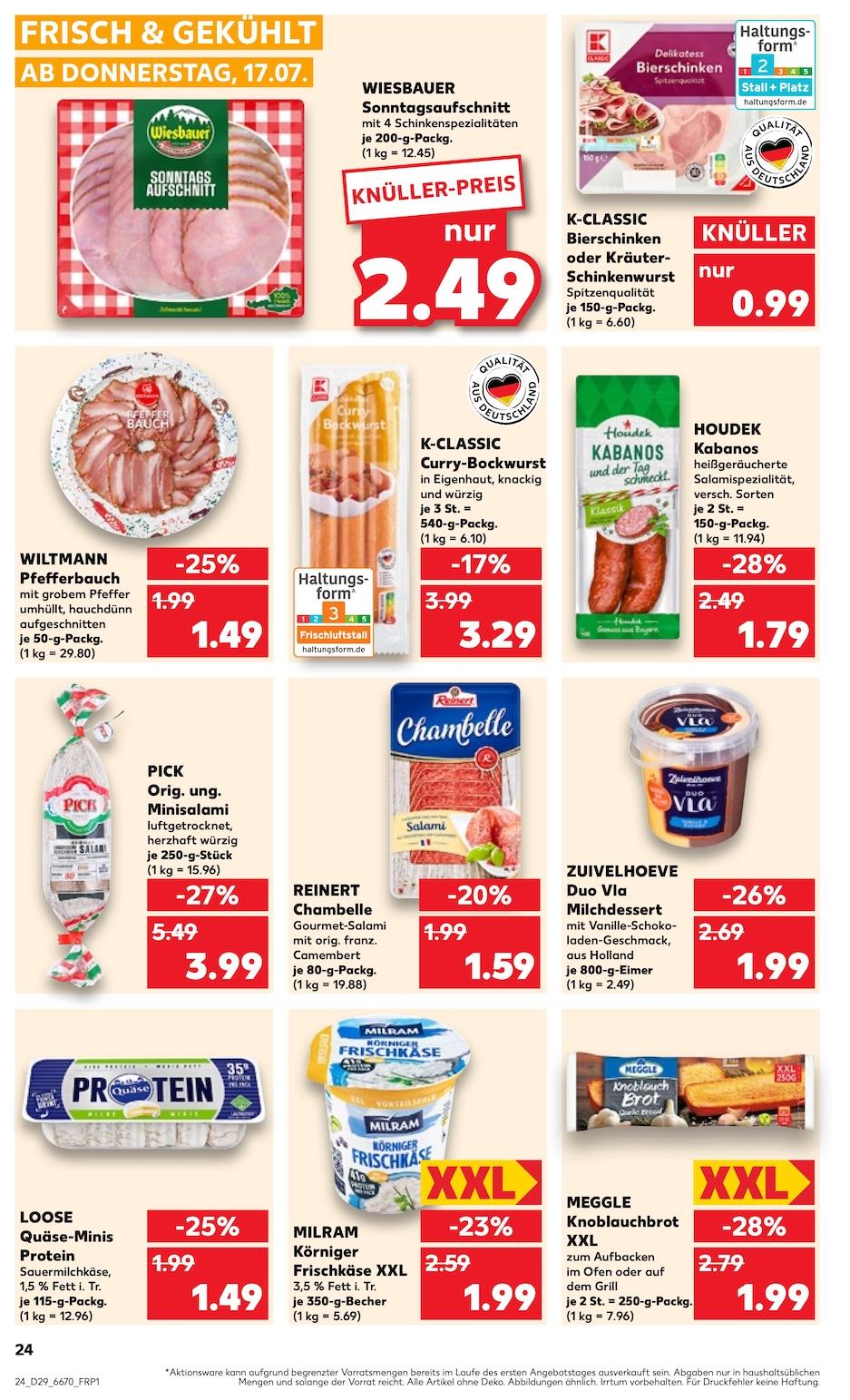 Kaufland Aktueller Prospekt ab Donnerstag Seite 24
