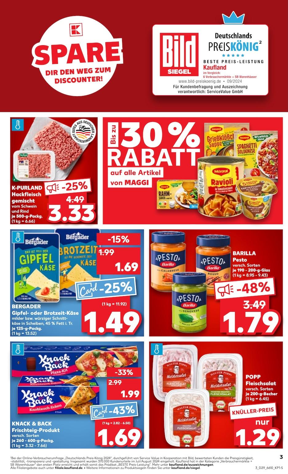 Kaufland Aktueller Prospekt ab Donnerstag Seite 3