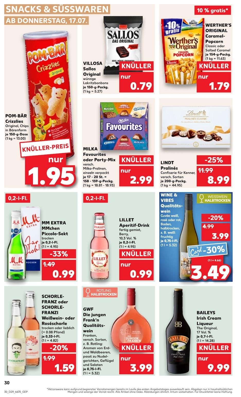 Kaufland Aktueller Prospekt ab Donnerstag Seite 30