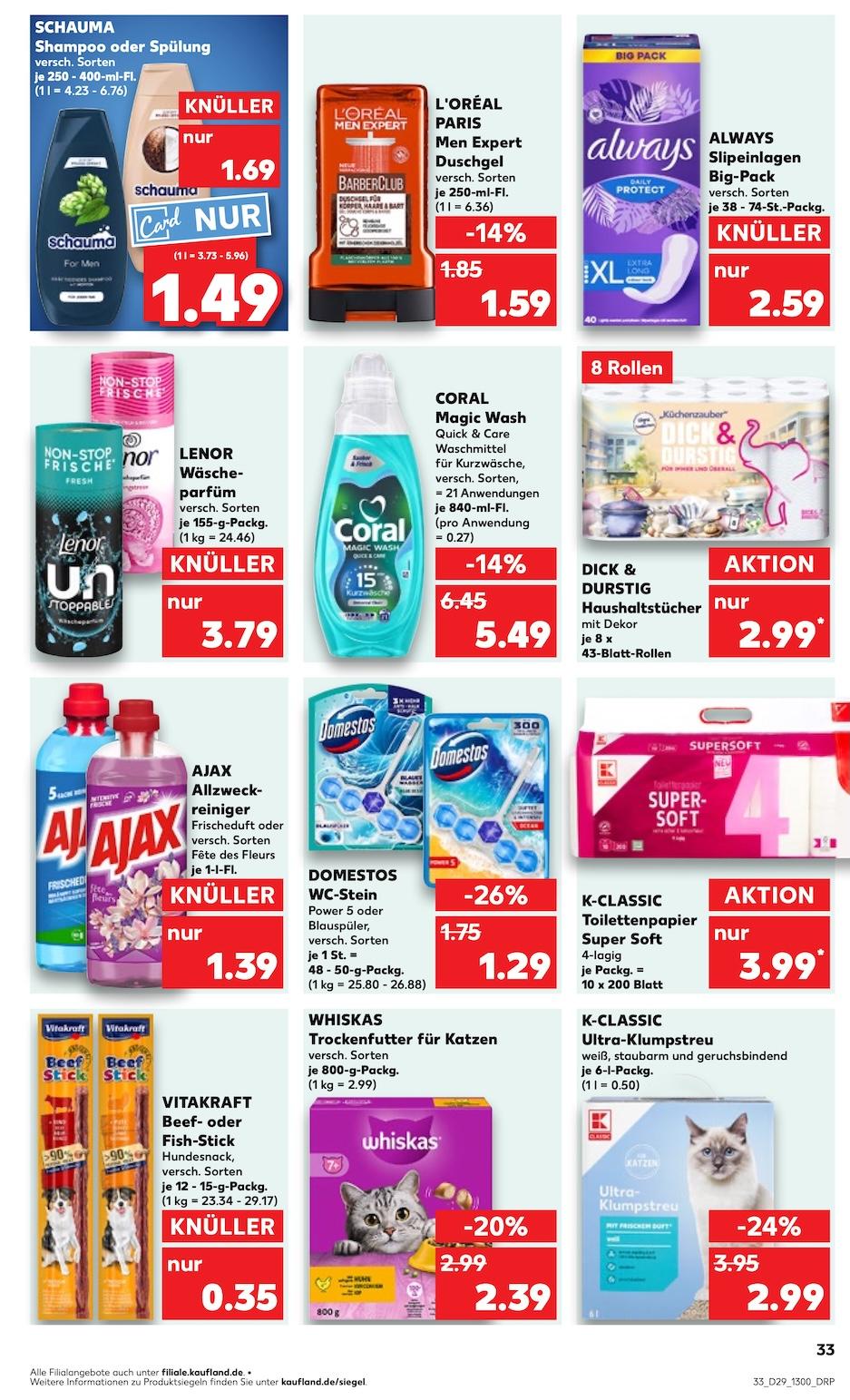 Kaufland Aktueller Prospekt ab Donnerstag Seite 33