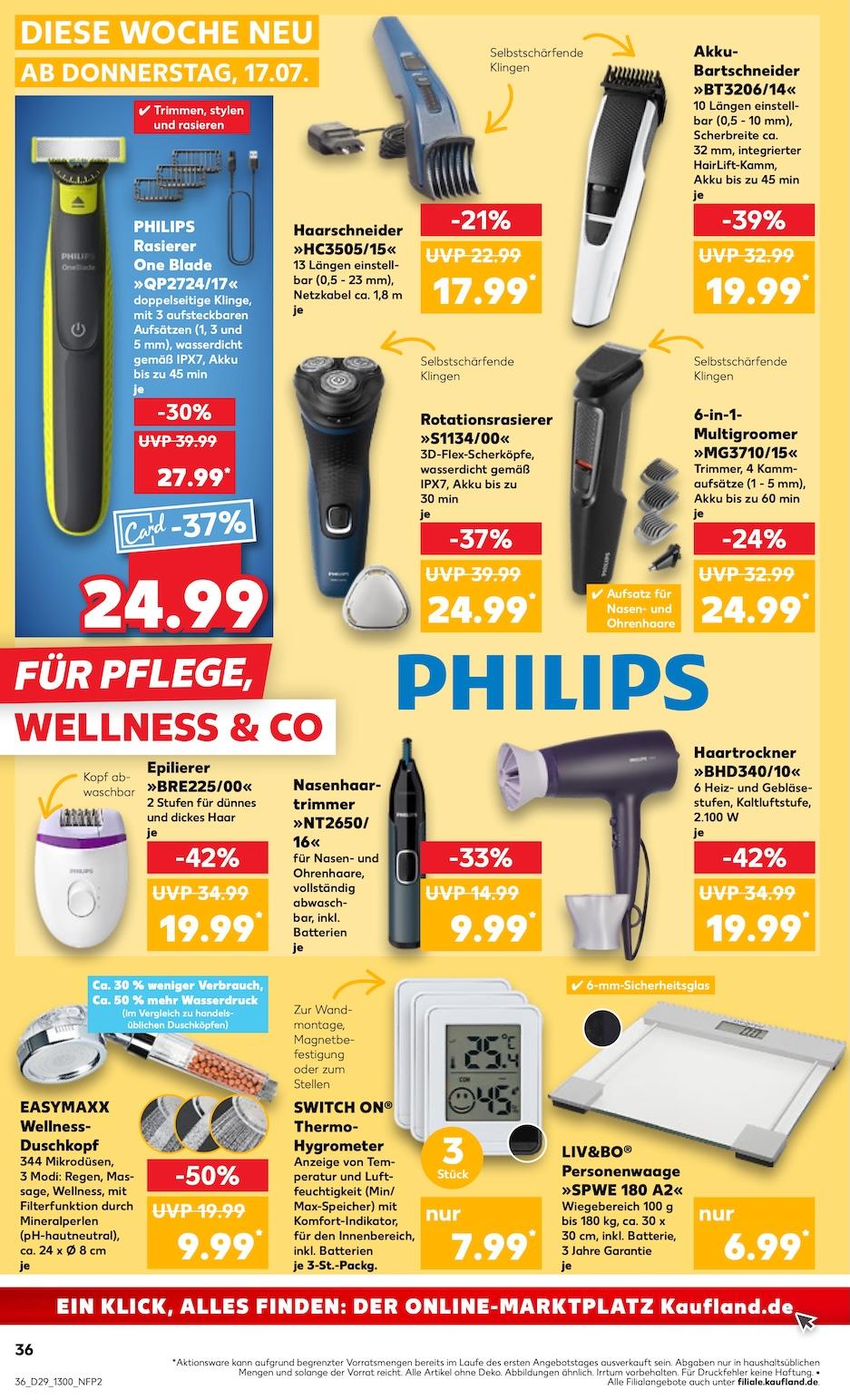 Kaufland Aktueller Prospekt ab Donnerstag Seite 36