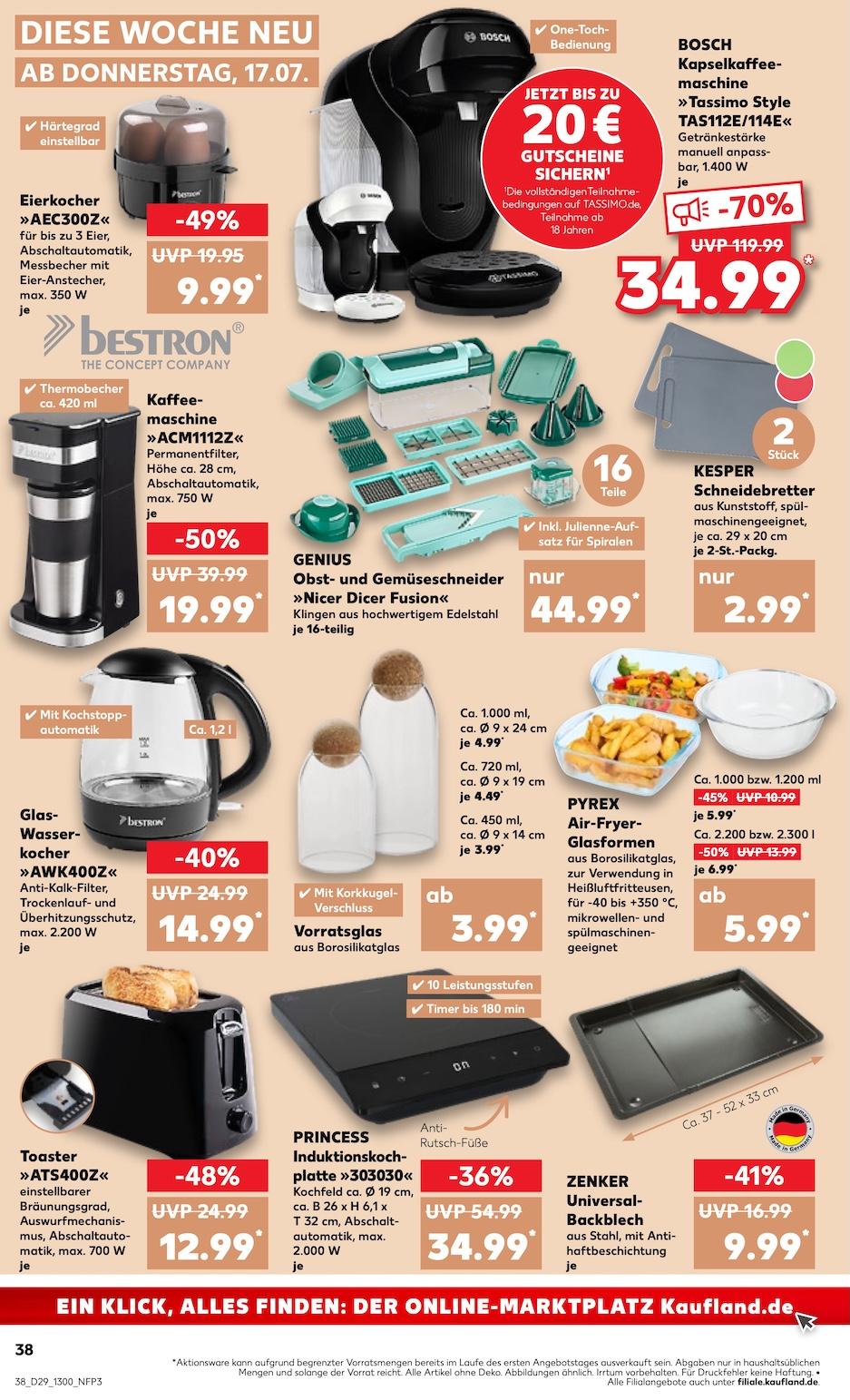 Kaufland Aktueller Prospekt ab Donnerstag Seite 38