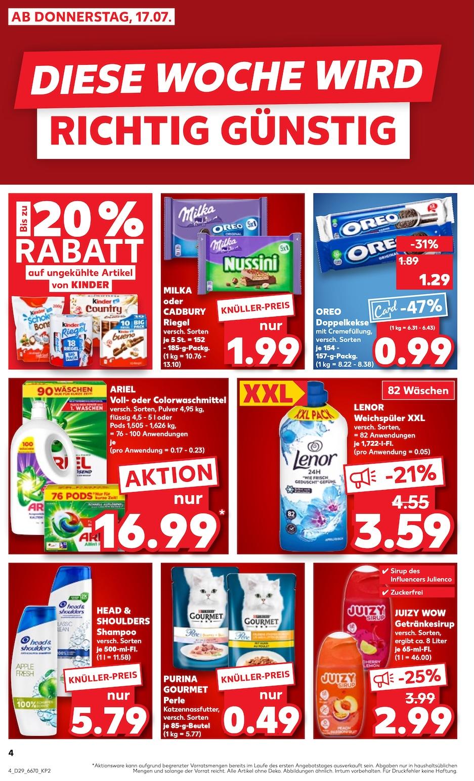 Kaufland Aktueller Prospekt ab Donnerstag Seite 4