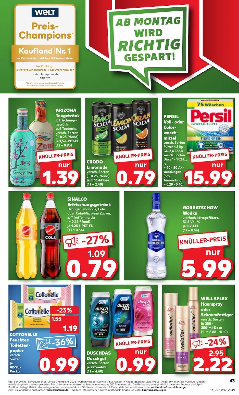 Kaufland Aktueller Prospekt ab Donnerstag Seite 43