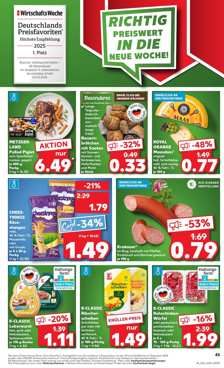 Kaufland Aktueller Prospekt ab Donnerstag Seite 45