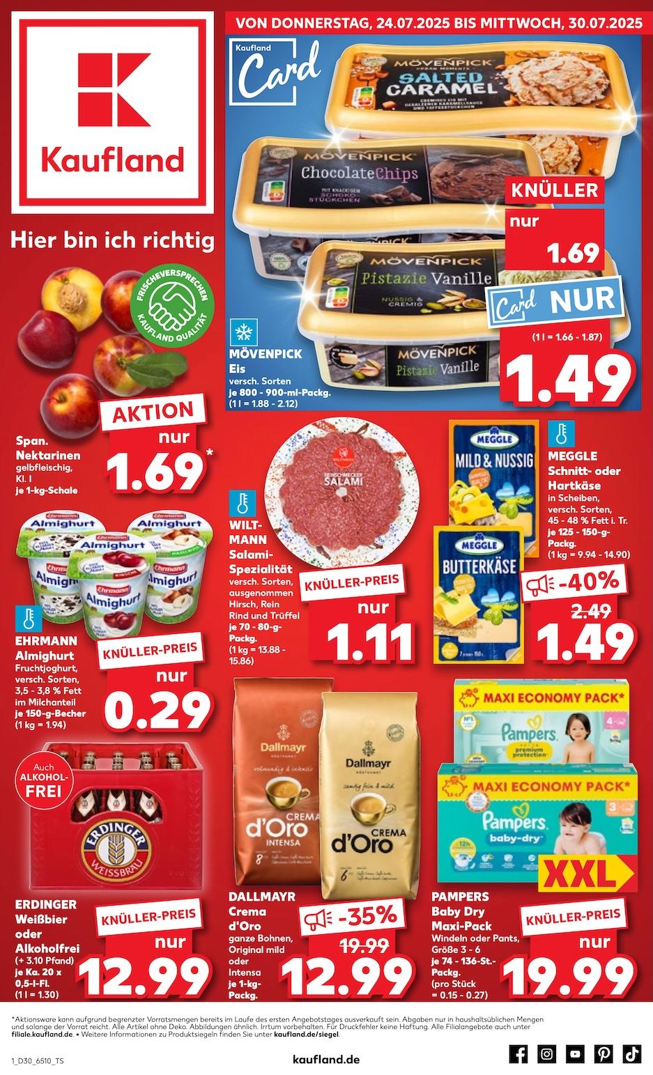Kaufland Aktueller Prospekt ab Donnerstag Seite 1