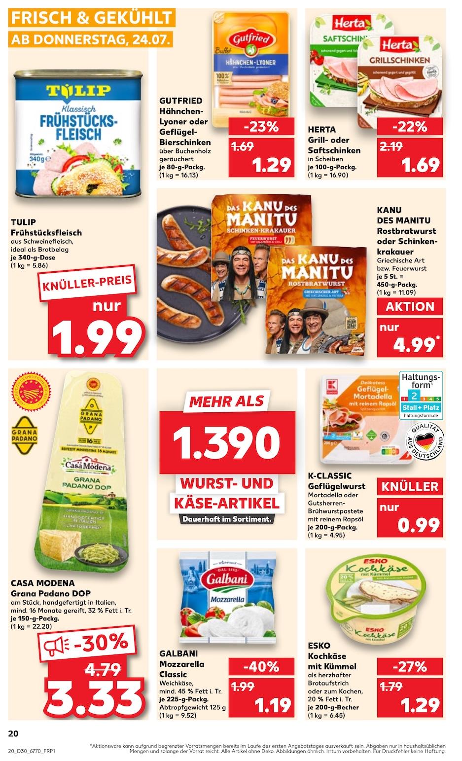 Kaufland Aktueller Prospekt ab Donnerstag Seite 20