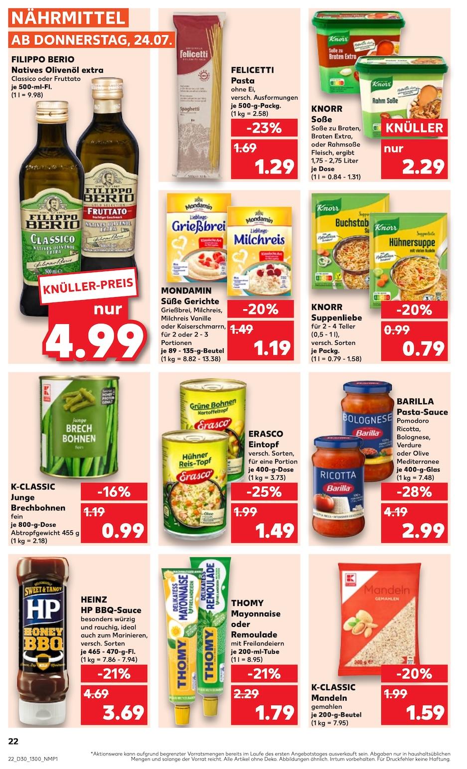 Kaufland Aktueller Prospekt ab Donnerstag Seite 22