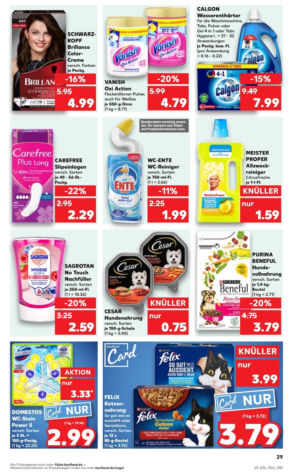 Kaufland Aktueller Prospekt ab Donnerstag Seite 29