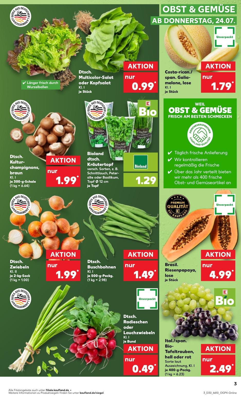 Kaufland Aktueller Prospekt ab Donnerstag Seite 3