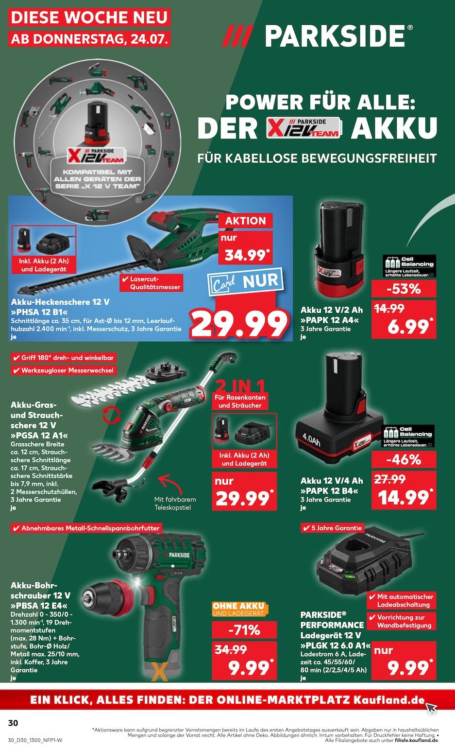 Kaufland Aktueller Prospekt ab Donnerstag Seite 30