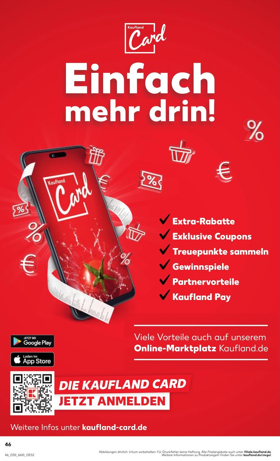 Kaufland Aktueller Prospekt ab Donnerstag Seite 46