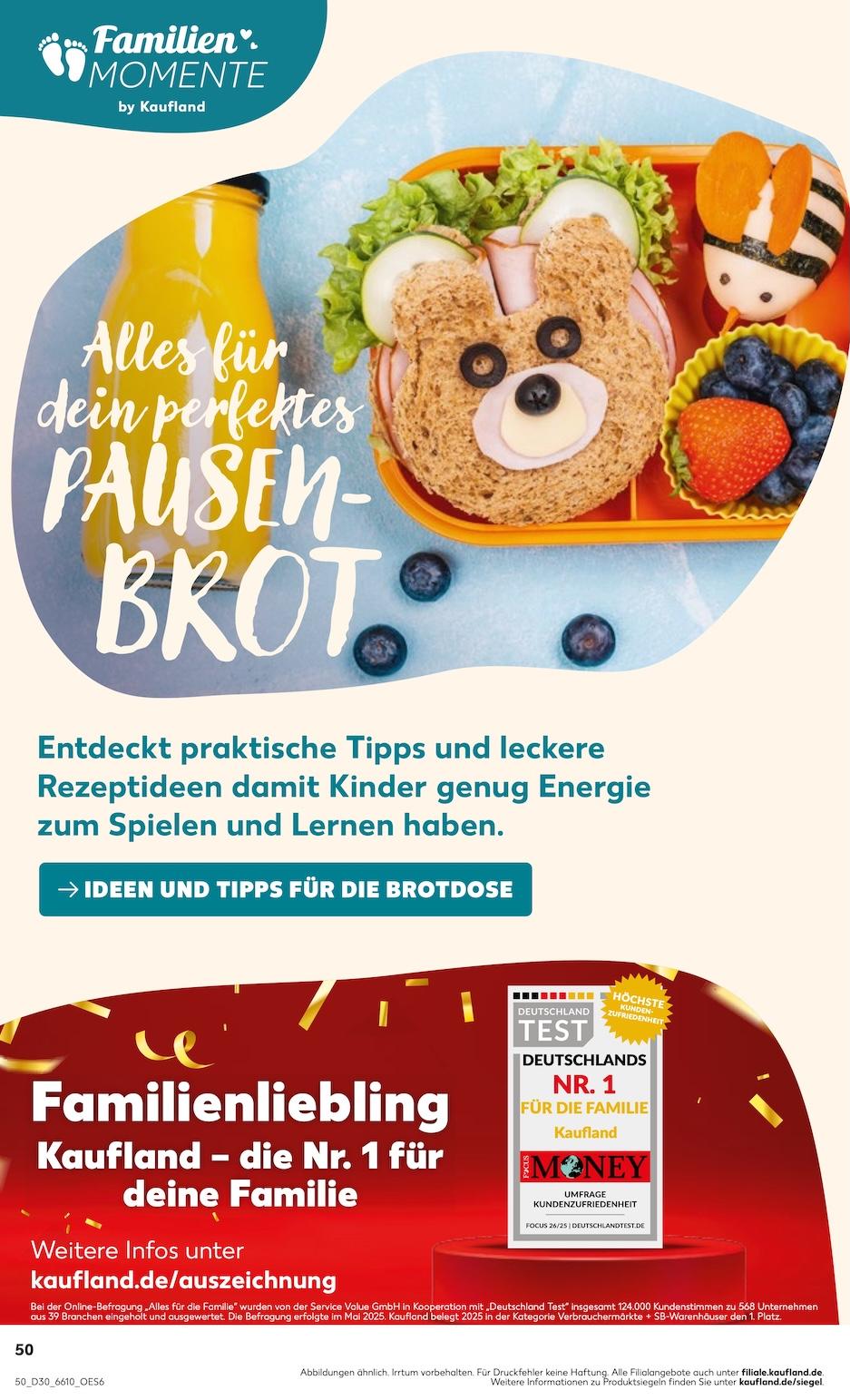 Kaufland Aktueller Prospekt ab Donnerstag Seite 50