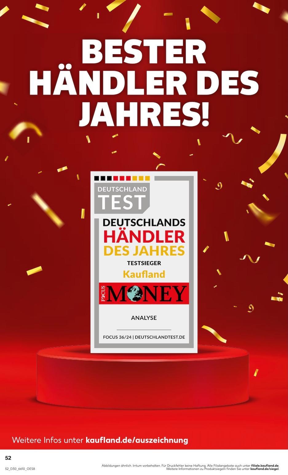 Kaufland Aktueller Prospekt ab Donnerstag Seite 52