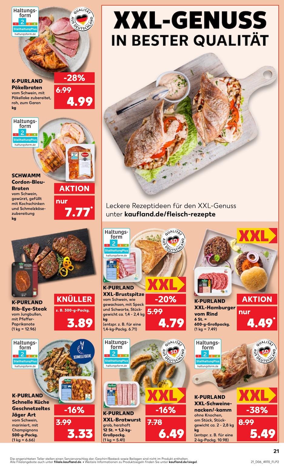 Kaufland Aktueller Prospekt ab Donnerstag Seite 21