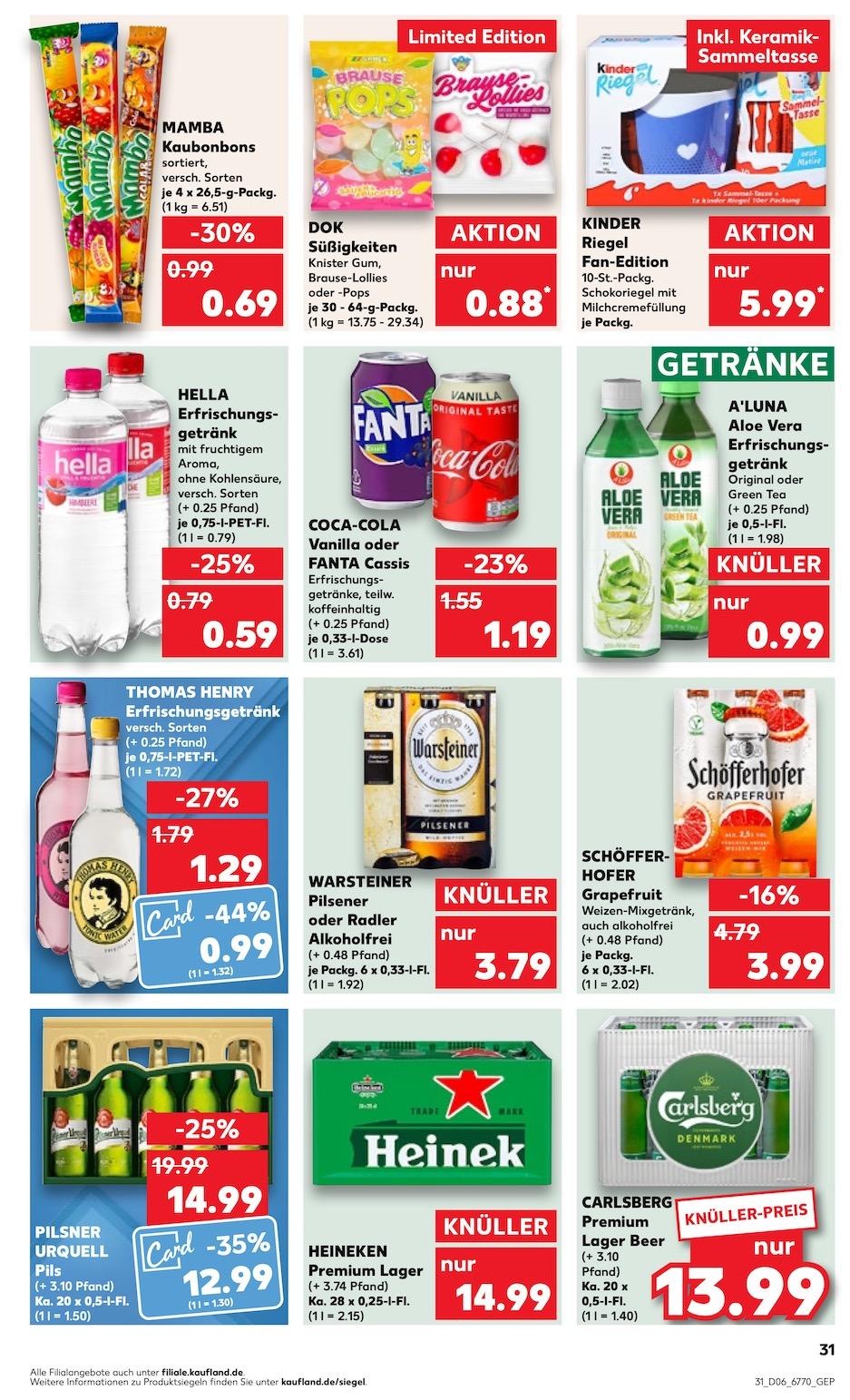 Kaufland Aktueller Prospekt ab Donnerstag Seite 31