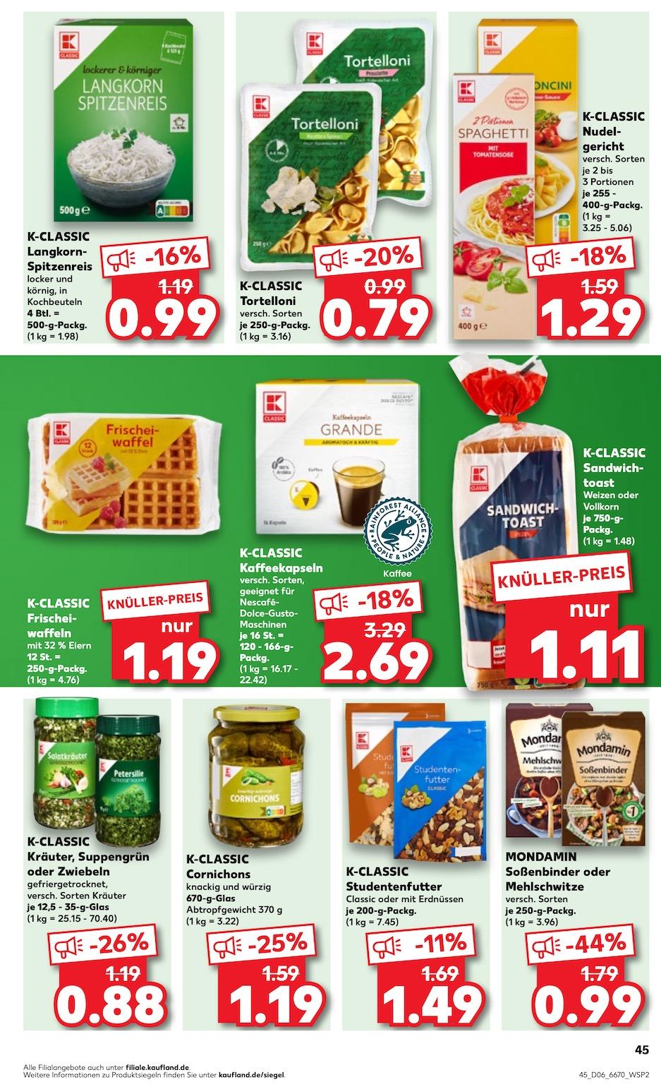 Kaufland Aktueller Prospekt ab Donnerstag Seite 45