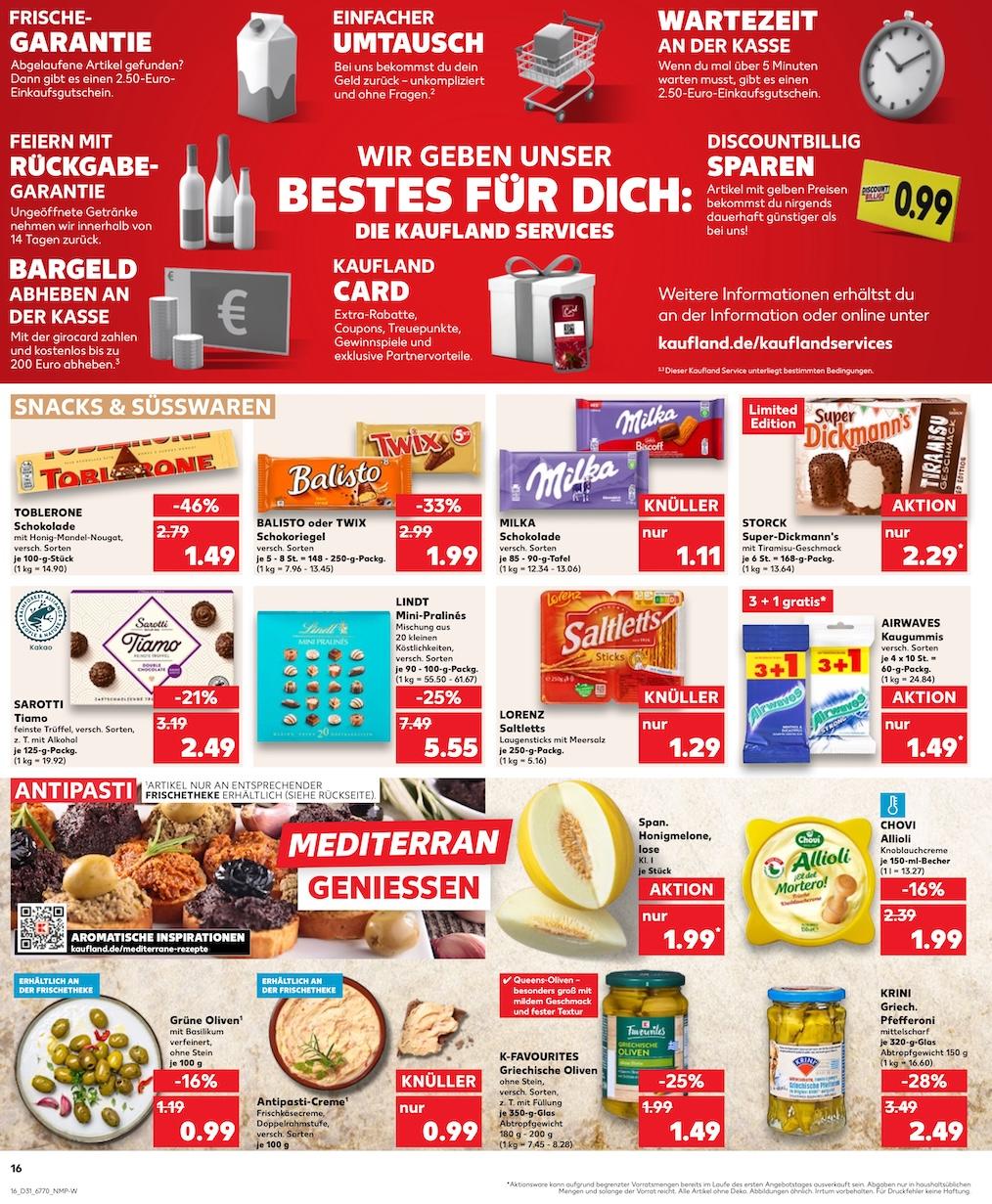 Kaufland Aktueller Prospekt ab Donnerstag Seite 16