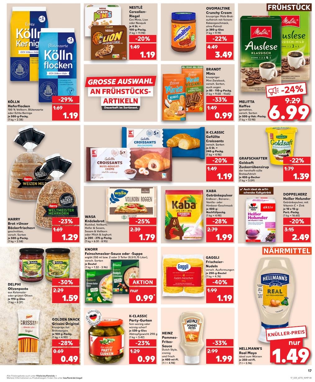 Kaufland Aktueller Prospekt ab Donnerstag Seite 17