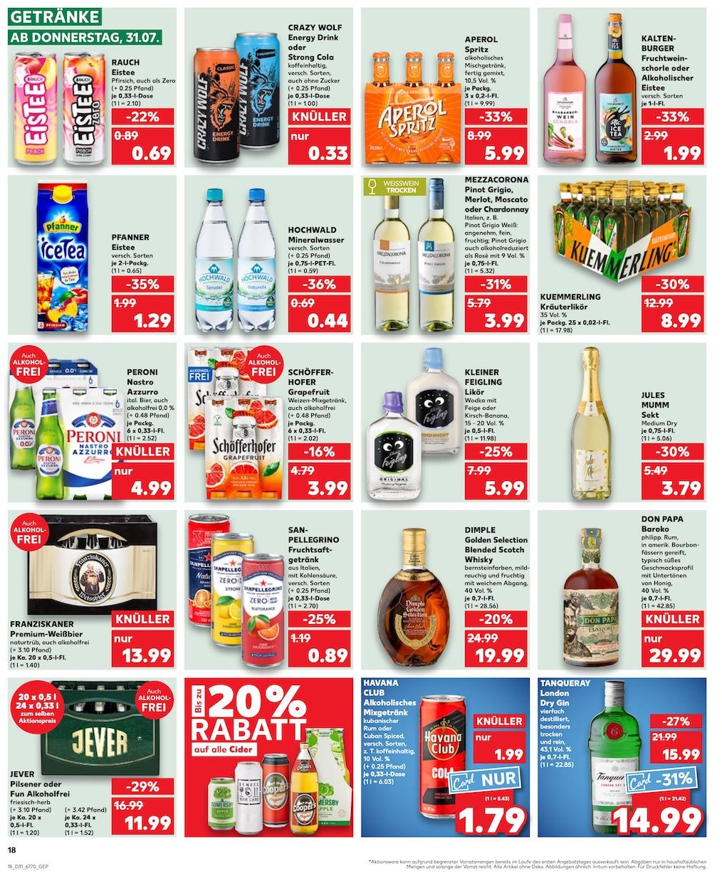 Kaufland Aktueller Prospekt ab Donnerstag Seite 18