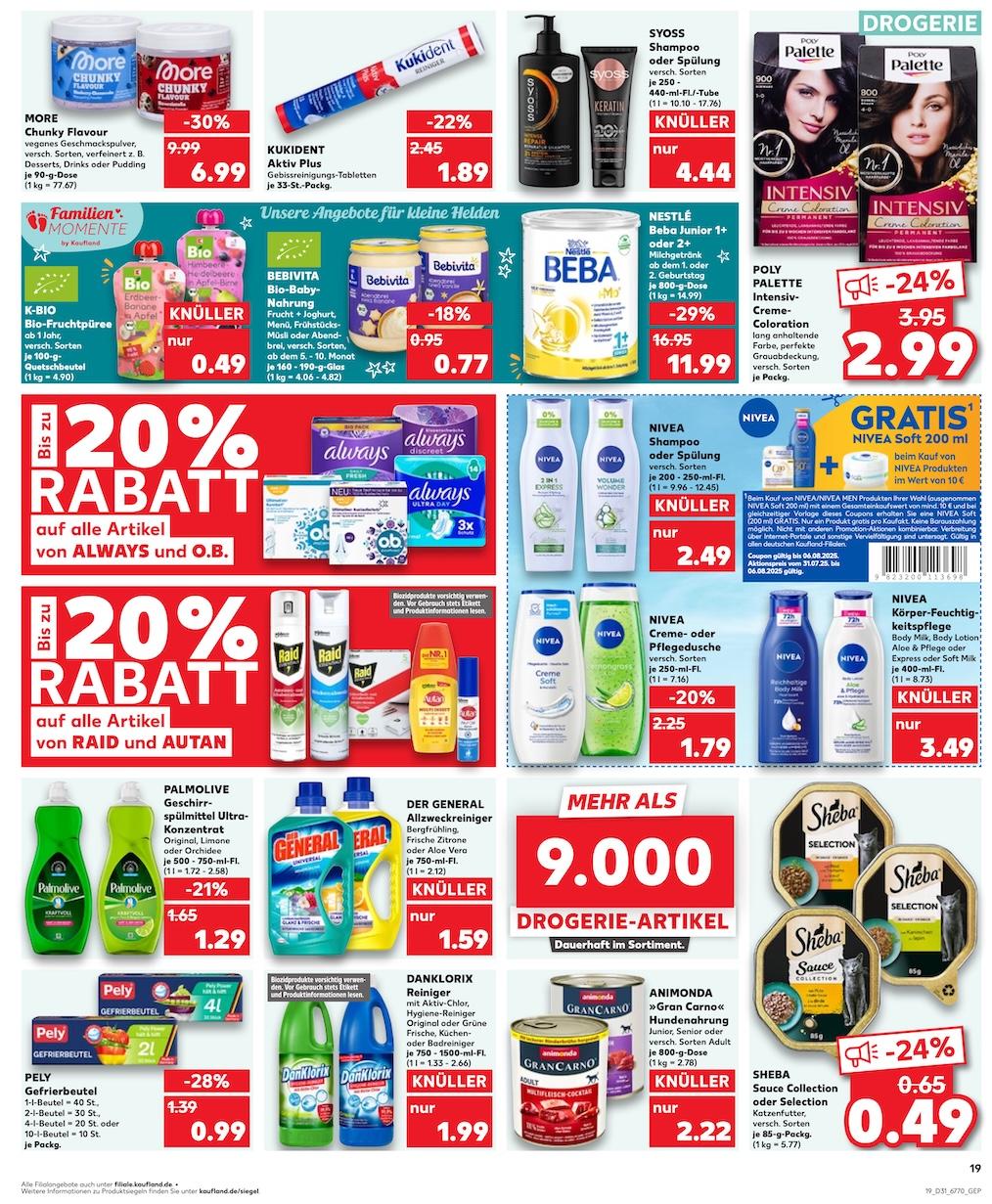 Kaufland Aktueller Prospekt ab Donnerstag Seite 19