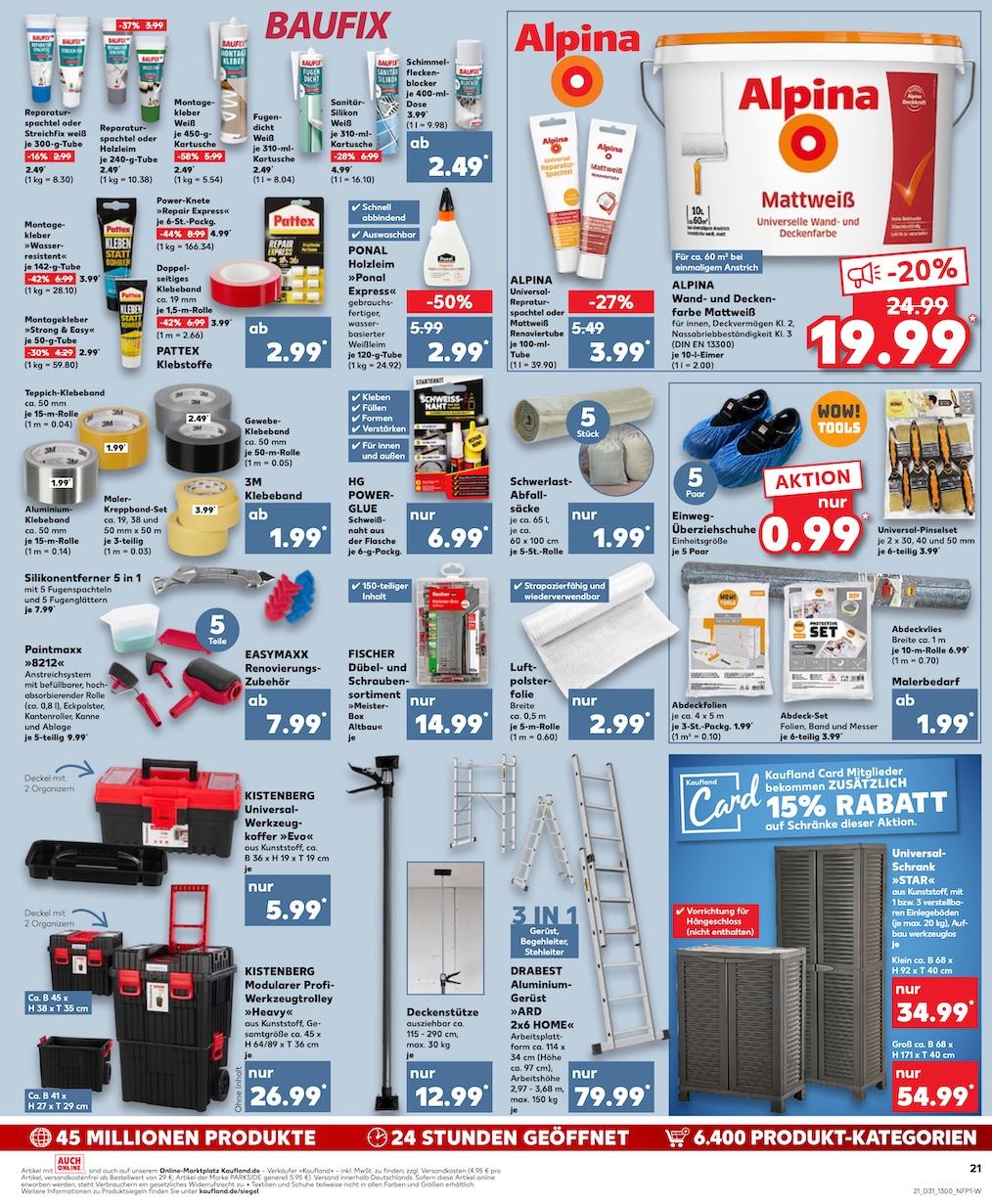 Kaufland Aktueller Prospekt ab Donnerstag Seite 21