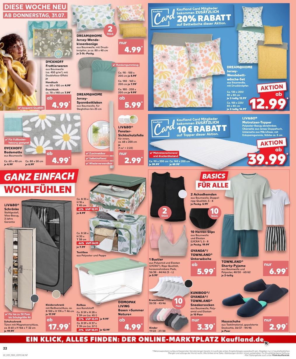 Kaufland Aktueller Prospekt ab Donnerstag Seite 22