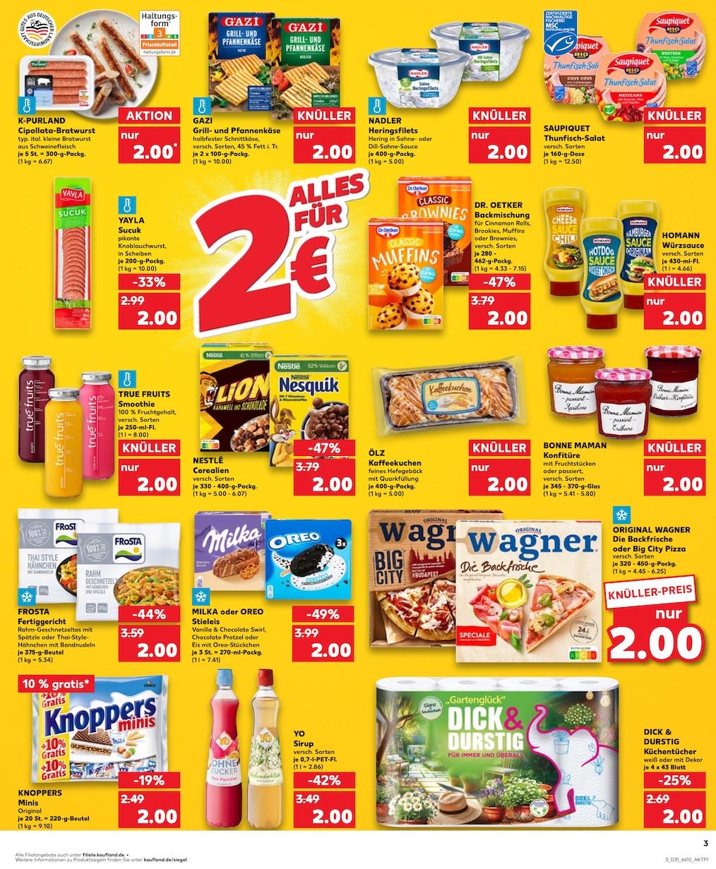 Kaufland Aktueller Prospekt ab Donnerstag Seite 3